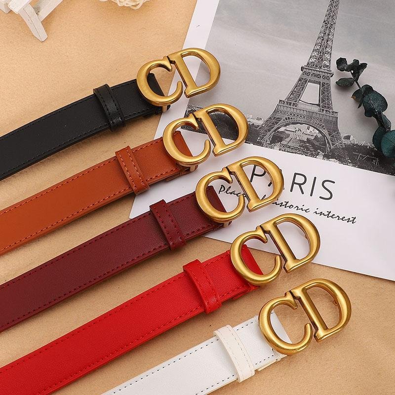 2025 5 Colors Two Letters Belt