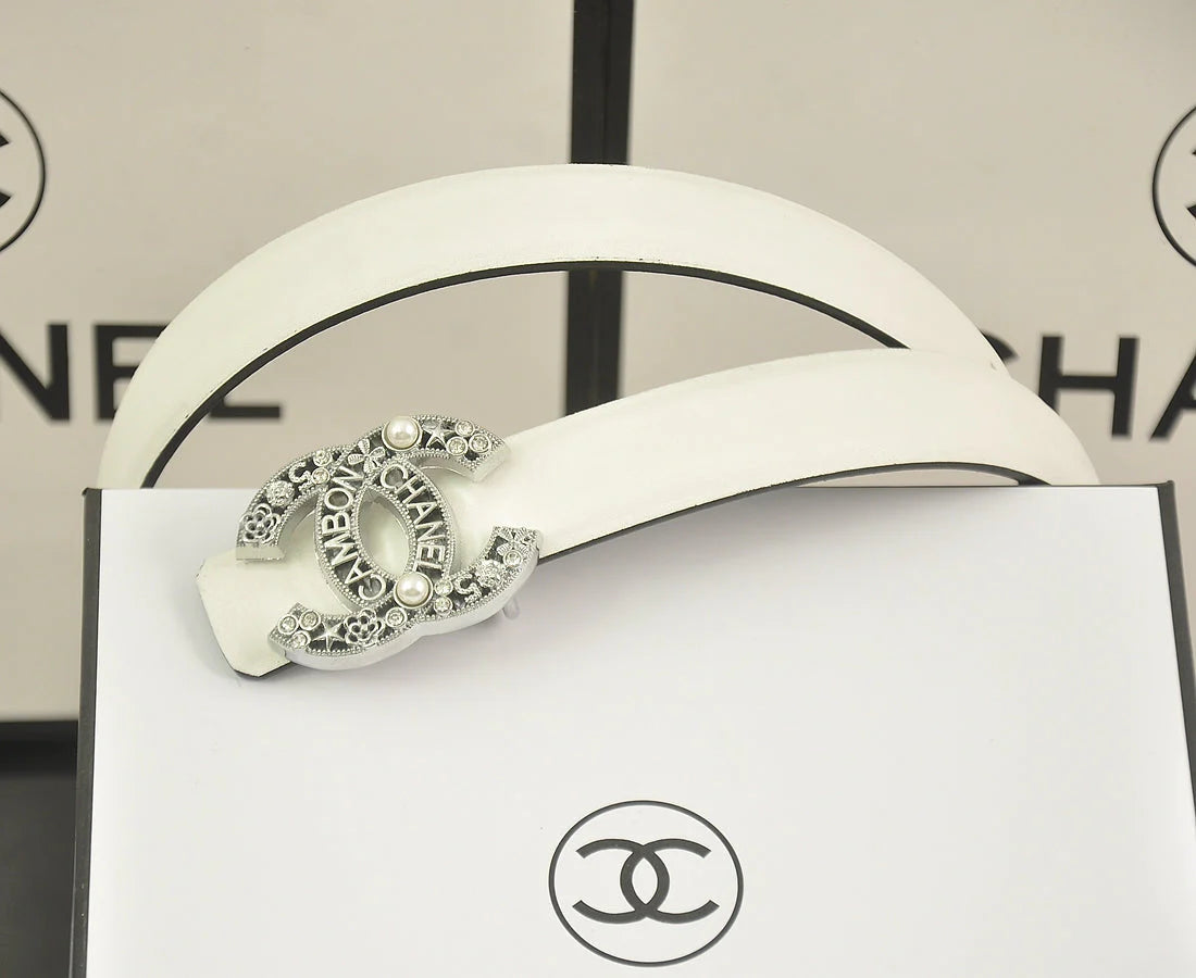 2025 6 color rhinestone pearl letter belt