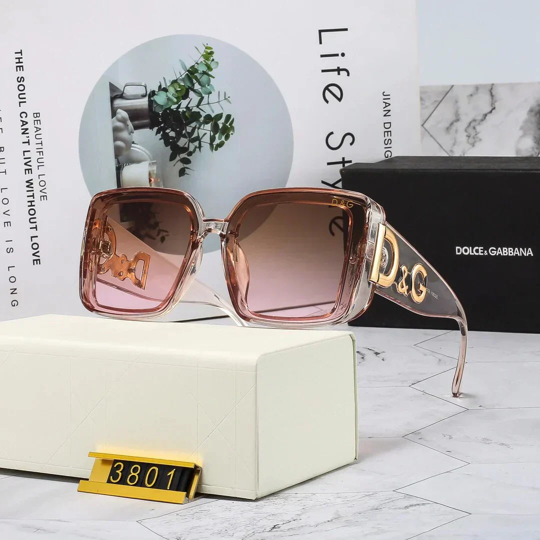 2025 Thick Frame Fashion Sunglasses 3801
