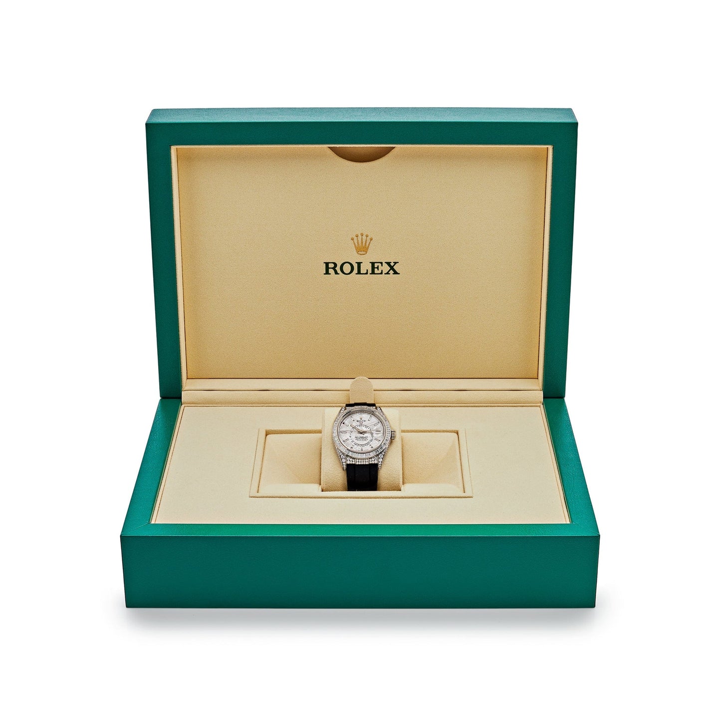 2025 Watch Sky-Dweller 336259TBR White Gold Meteorite Dial Diamond Bezel and Case