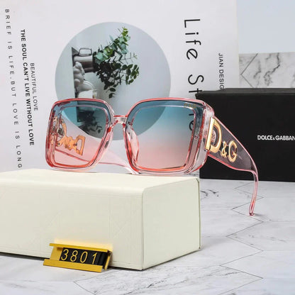 2025  Thick Frame Fashion Sunglasses 3801