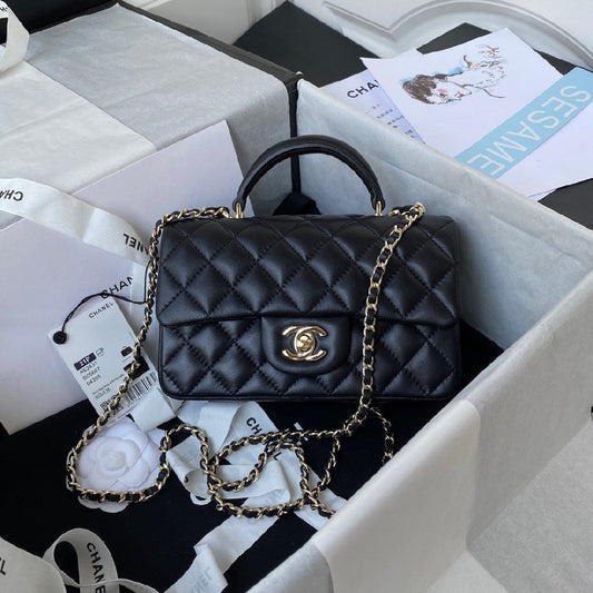 2025 Bag Classic Flap Bag With Handle C2